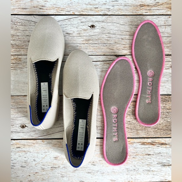 Rothy’s Linen Double Stitch Loafers, Size 8.5 - Picture 11 of 14